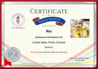 Certificate Preview