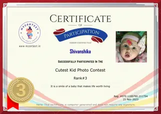 Certificate Preview