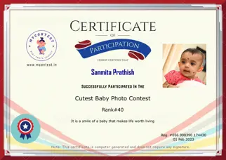 Certificate Preview