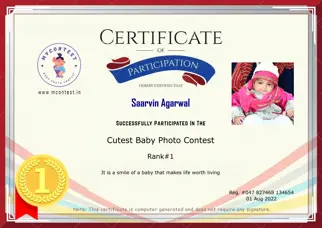 Certificate Preview