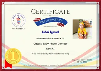 Certificate Preview