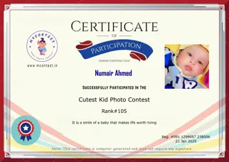 Certificate Preview
