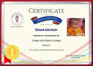 Certificate Preview