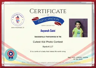 Certificate Preview