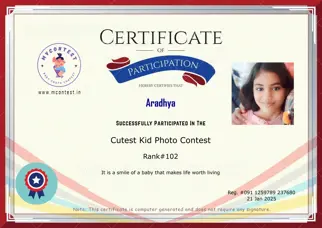 Certificate Preview