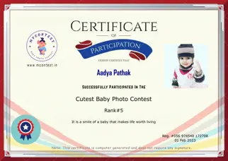 Certificate Preview
