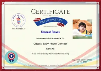 Certificate Preview