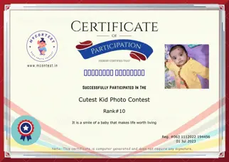 Certificate Preview
