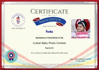 Certificate Preview