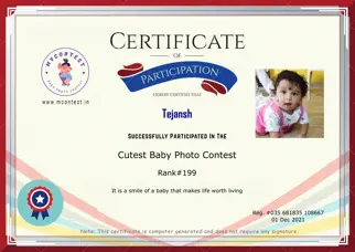 Certificate Preview