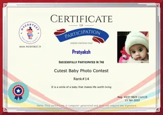 Certificate Preview