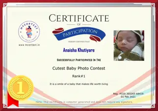 Certificate Preview