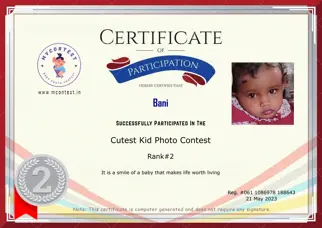 Certificate Preview