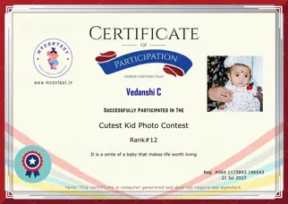 Certificate Preview