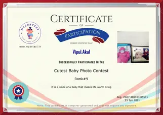 Certificate Preview