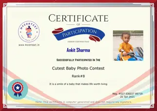 Certificate Preview