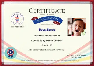 Certificate Preview