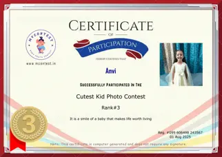 Certificate Preview