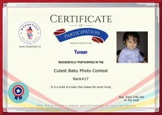 Certificate Preview
