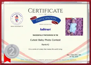 Certificate Preview