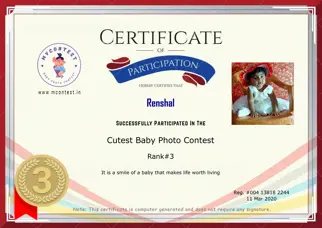 Certificate Preview
