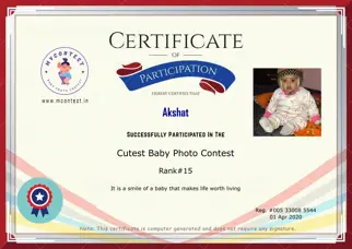 Certificate Preview