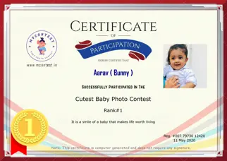 Certificate Preview