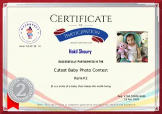 Certificate Preview