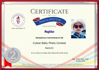 Certificate Preview
