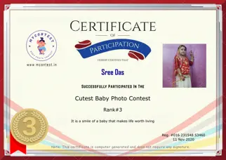 Certificate Preview