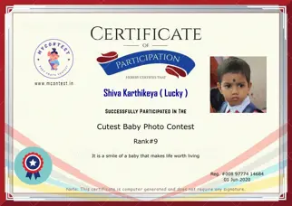 Certificate Preview