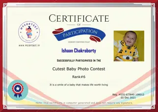 Certificate Preview