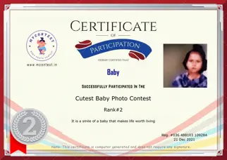 Certificate Preview