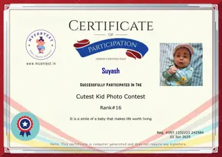 Certificate Preview