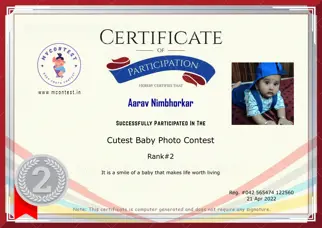 Certificate Preview