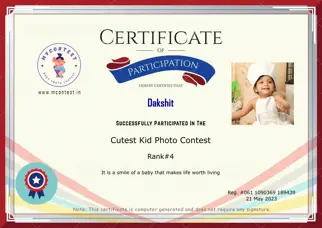 Certificate Preview