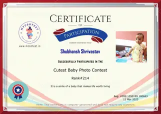 Certificate Preview