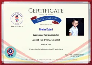 Certificate Preview