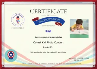 Certificate Preview