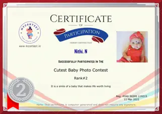 Certificate Preview