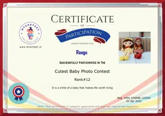 Certificate Preview