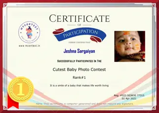 Certificate Preview