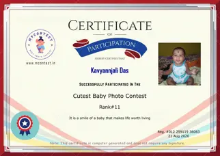 Certificate Preview