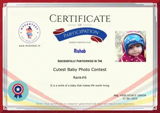 Certificate Preview