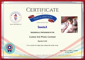 Certificate Preview