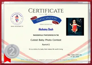 Certificate Preview