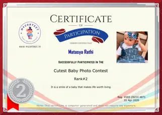 Certificate Preview