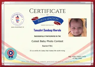 Certificate Preview