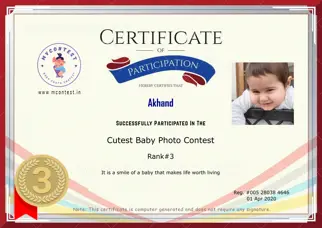 Certificate Preview