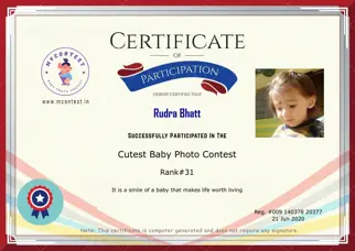 Certificate Preview